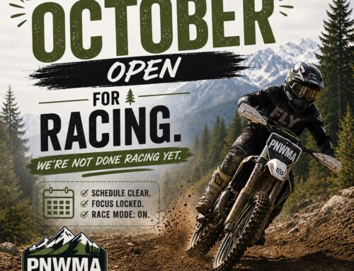 RACE DATES — SAVE YOUR OCTOBER!